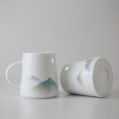 Taza Cerámica Río y Montaña Verde - Image 10