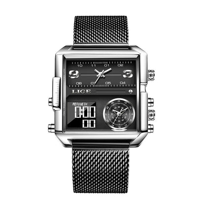 Reloj Deportivo Dual Display Sumergible para Hombre - Image 2
