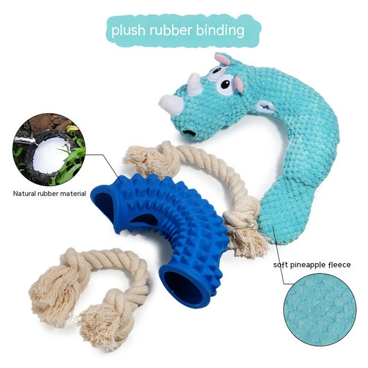 Juguete Mordedor para Perros con Sonido - Diseño Anatómico Resistente - Image 10