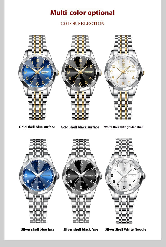Reloj Inteligente Impermeable para Mujer con Doble Calendario - Image 14