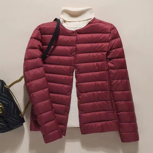 Chaqueta Corta Acolchada de Algodón para Mujer - Ligera y Cálida - Image 13