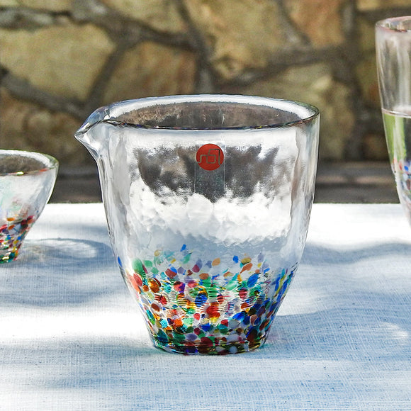 Taza de Degustación de Vidrio Templado Martillado Japonés