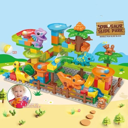 Bloques de Construcción Dinosaurio Transformable - Piezas Grandes para Niños