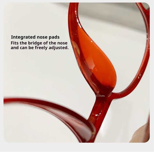 Black round frame reading glasses with blue light blocking lenses for high-definition eye protection. - Image 18