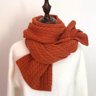 Chal Versátil de Color Sólido para Mujer - Abrigo Cálido y Elegante - Image 19