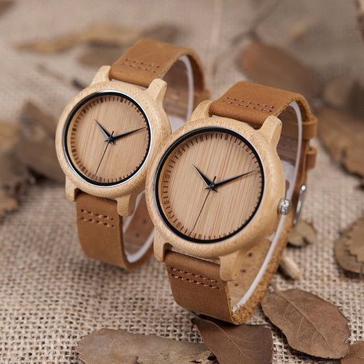 Reloj de Pareja en Bambú - Diseño Minimalista y Sostenible - Image 9