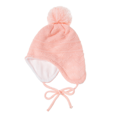 Conjunto de Gorro con Orejeras y Guantes de Lana para Niños en Color Sólido - Image 8
