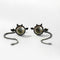 Aretes de Plata 925 Diseño Demonio Femenino Mini