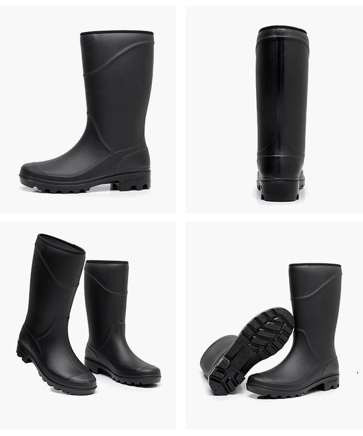 Botas de Lluvia Altas para Construcción - Zapatos Protectores Impermeables Antideslizantes - Image 11