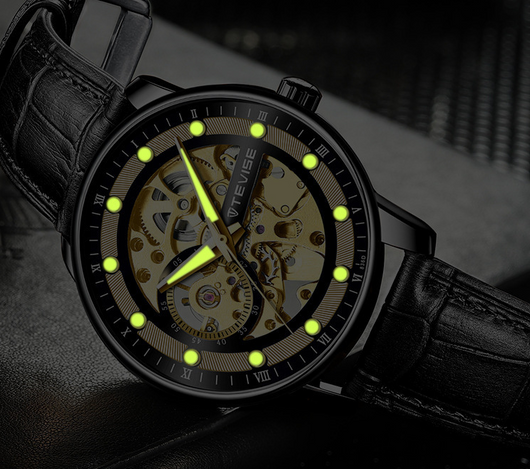 Reloj Mecánico Resistente al Agua con Diseño Hueco Moderno - Image 14