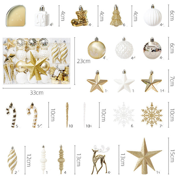 Set de 88 Esferas Navideñas Decorativas - Image 3