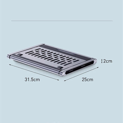 Soporte para Laptop con Estación de Acoplamiento 8 en 1 - Image 13