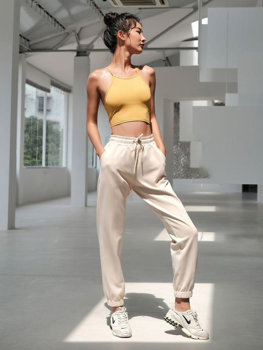 Pantalones Deportivos Mujer Holgados para Running y Fitness