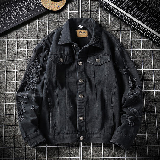 Chamarra de Mezclilla Talla Grande para Hombre - Image 10