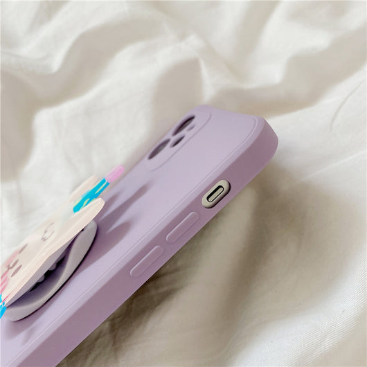Funda Protectora Conejo Silicona Líquida para Celular - Image 2