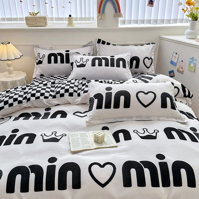 Sábanas de Algodón Puro Minimalistas para Cama - Image 17