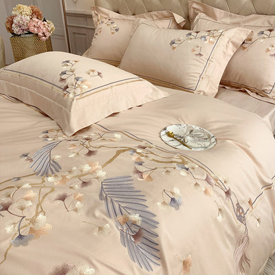 Juego de Cama 4 Piezas Algodón Pima 100 Hilos Estilo Chino - Image 3