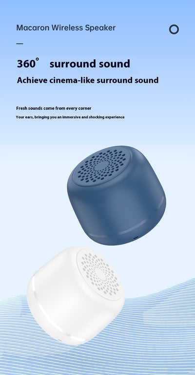 Parlante Bluetooth Portátil Mini Macaron con Tarjeta USB - Image 11