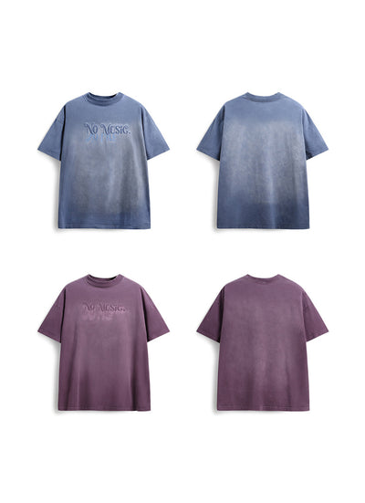 Playera Estampada 3D con Tinte Degradado para Hombre - Primavera y Verano - Image 17