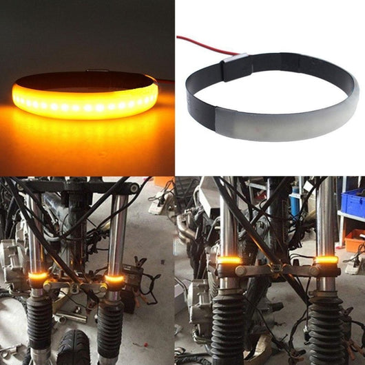 Anillos de Luz LED para Horquilla de Moto con Intermitente - Image 8