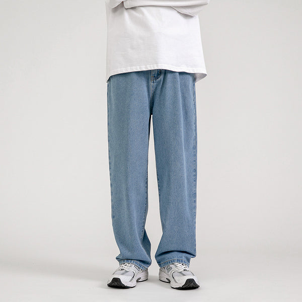 Pantalones Jeans Hombre Estilo Coreano Casual Moderno