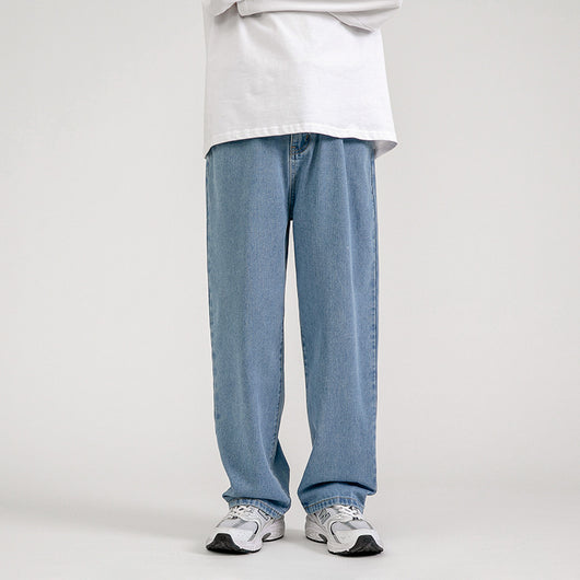 Pantalones Jeans Hombre Estilo Coreano Casual Moderno - Image 2
