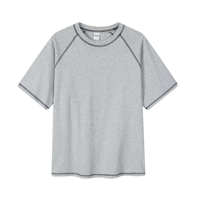 Playera Raglan Hombre con Costuras Decorativas y Cuello Redondo - Image 9