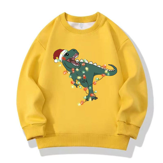 Suéter Navideño Rojo para Niños 100% Algodón Estilo Occidental - Image 7