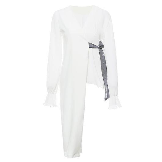 Blusa de Gasa con Mangas Farol - Image 7