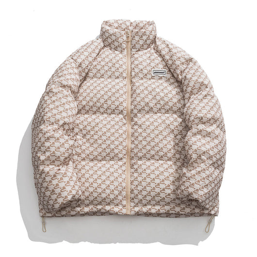 Chaqueta Urbana de Corte Holgado y Cuello Alto - Image 3