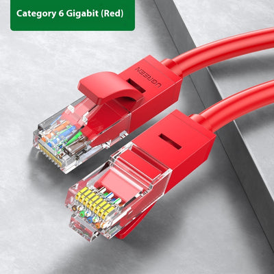 Cable de Red Gigabit Categoría 6 Verde de Alto Rendimiento - Image 7