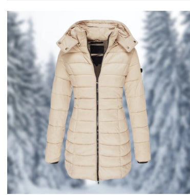 Chaqueta Acolchada Slim Fit de Largo Medio - Image 9