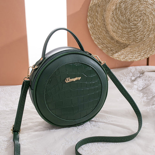 Bolsa de Hombro Coreana con Patrón Geométrico - Portátil y Elegante - Image 13