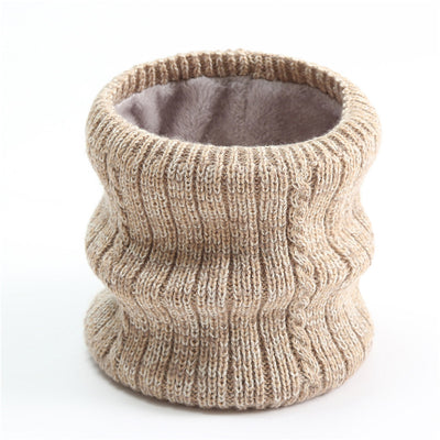 Bufanda Tejida de Rayas Anchas con Forro Polar para Hombre - Image 35