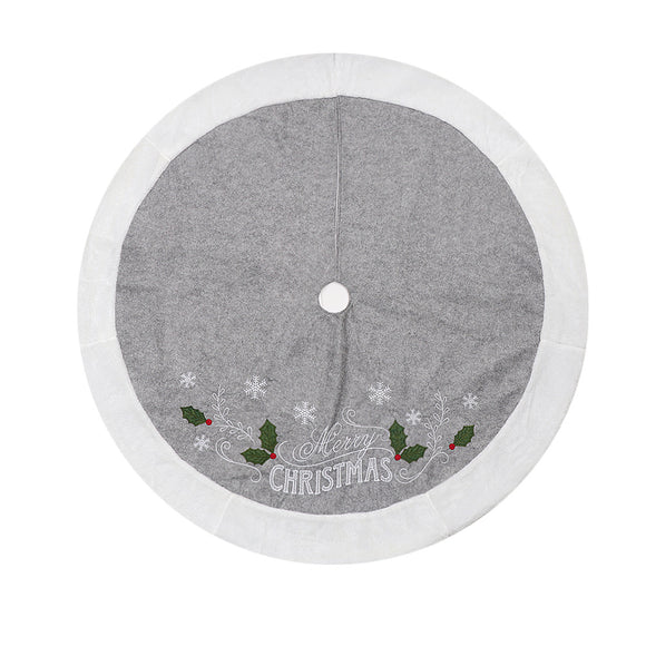 Falda Protectora para Árbol de Navidad Gris