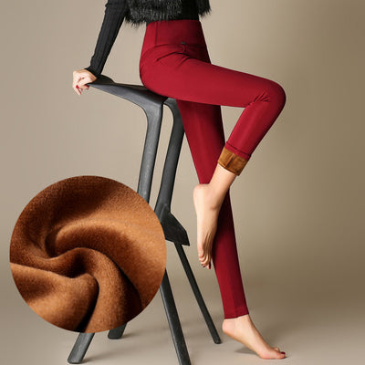Leggings de Terciopelo Grueso para Mujer Talla Grande - Pantalones Ajustados Cálidos - Image 11