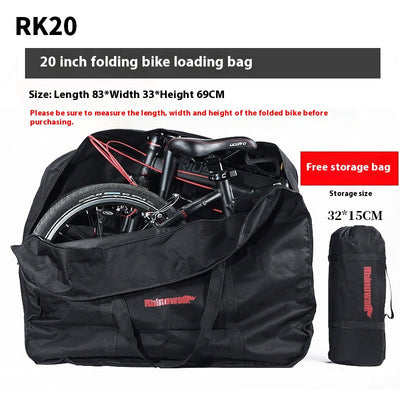 Bicicleta Plegable con Bolsa de Transporte para Equipaje - Image 7