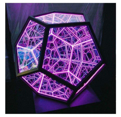 Lámpara Decorativa Dodecaedro Multicolor - Luz Ambiental para el Hogar - Image 8