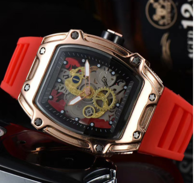 Reloj de Cuarzo Esqueleto Transparente Personalizado con Doble Movimiento - Image 16