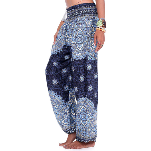 Pantalones de Yoga con Estampado Étnico para Mujer - Image 12