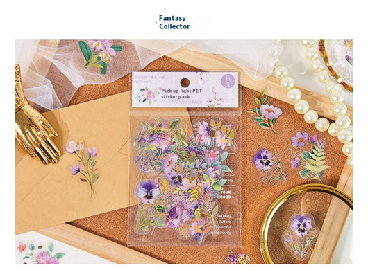 Cuaderno de Flores y Plantas - Material Decorativo 40 Piezas - Image 29