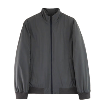 Chaqueta de Algodón para Hombre con Cuello Alto, Cálida y Resistente al Viento - Image 3