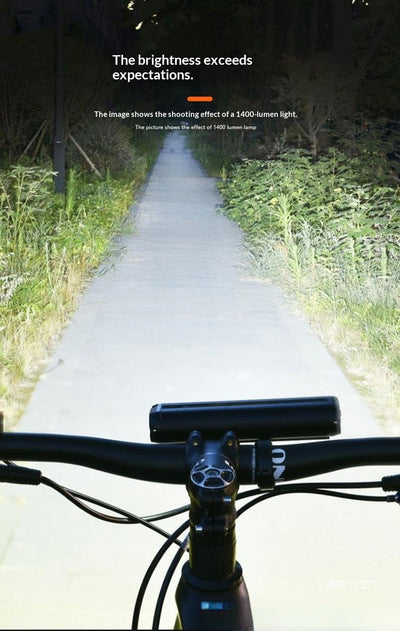 Luz Delantera LED de Aleación de Aluminio para Bicicleta - Image 13