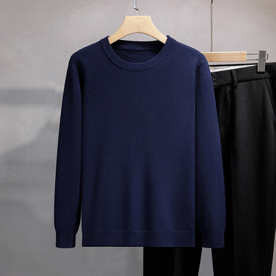 Suéter Holgado Oversized Cuello Redondo para Hombre - Image 7