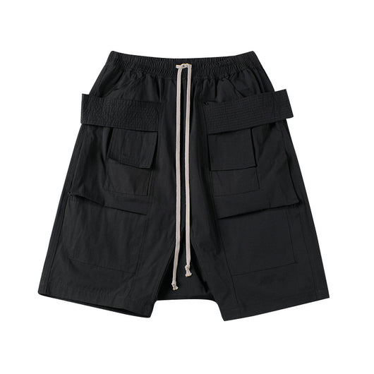 Shorts Clásicos Sideline Negro con Doble Argolla - Image 13