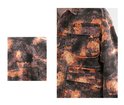Chaqueta de Trabajo Camuflaje Tie-Dye para Hombre - Image 57