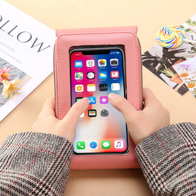 Bolsa Mensajera Táctil para Celular - Diseño Femenino Compacto - Image 11