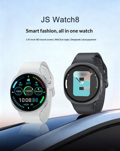 Reloj Inteligente JS Watch8 Pantalla Redonda 1.43 Pulgadas - Image 10