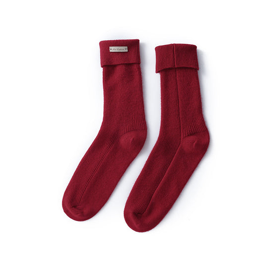 Calcetines de Cachemira 100% Pura - Comodidad Elástica para Otoño e Invierno - Image 9