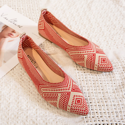 Zapatos Mocasín Punta Fina Transpirables para Mujer - Image 14